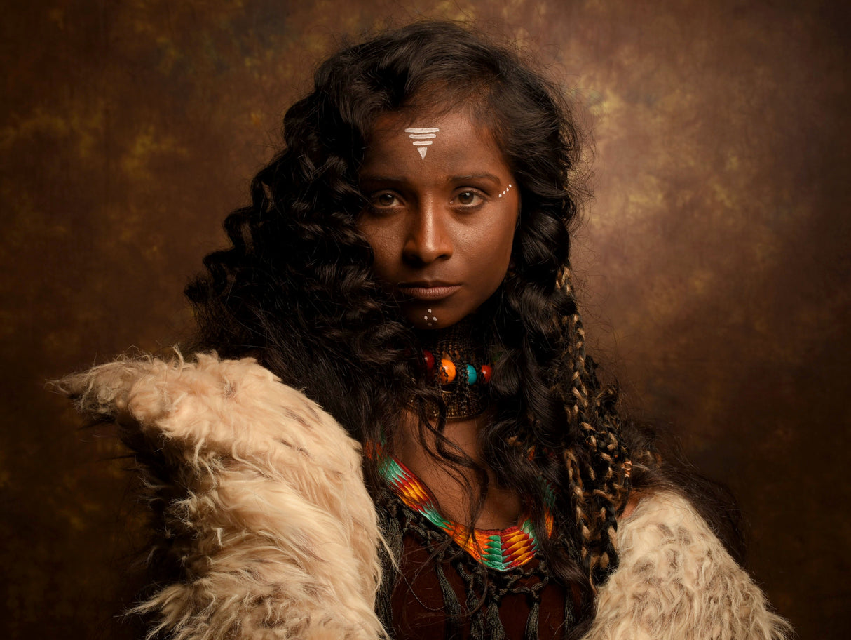 Tribal lady Poster och Canvastavla