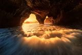 The Secret Sea Cave Poster och Canvastavla