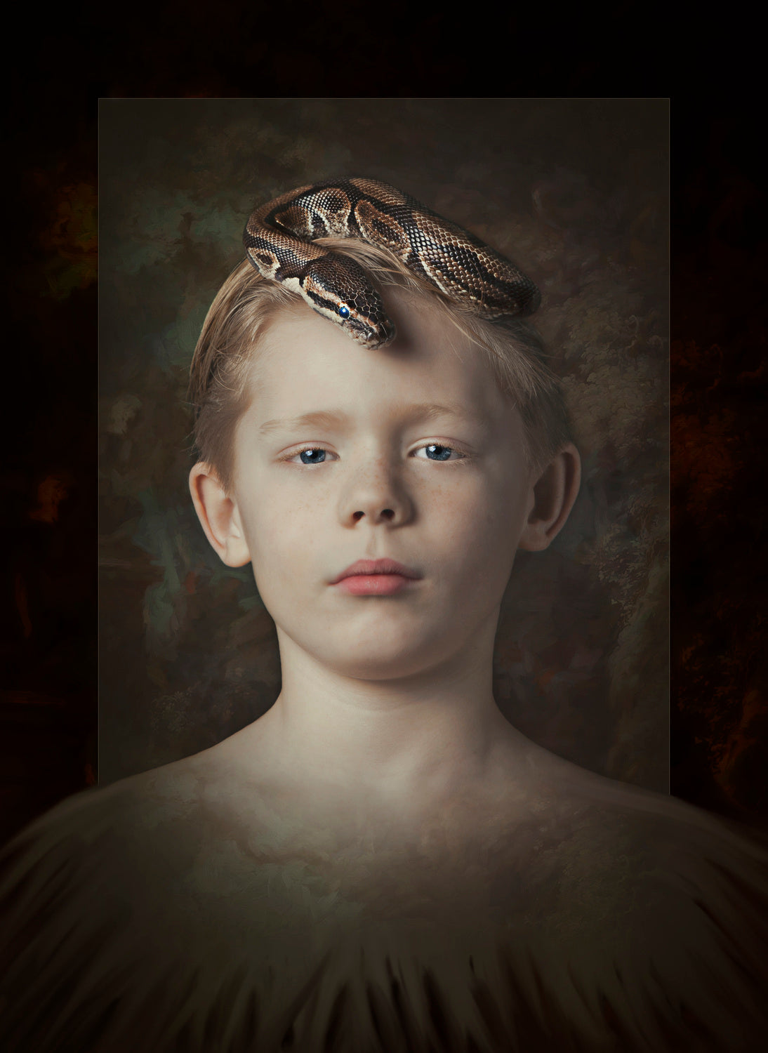 Snake boy Poster och Canvastavla