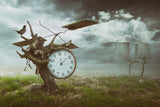 Time Flies Poster och Canvastavla