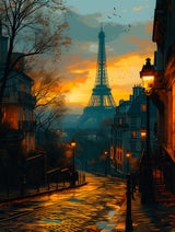 Welcome to Paris Poster och Canvastavla