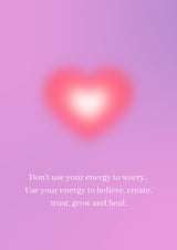 Motivational Aura Poster Poster och Canvastavla