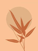 Dusty Bamboo Poster och Canvastavla