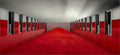 red building Poster och Canvastavla