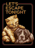 LET'S ESCAPE TONIGHT Poster och Canvastavla