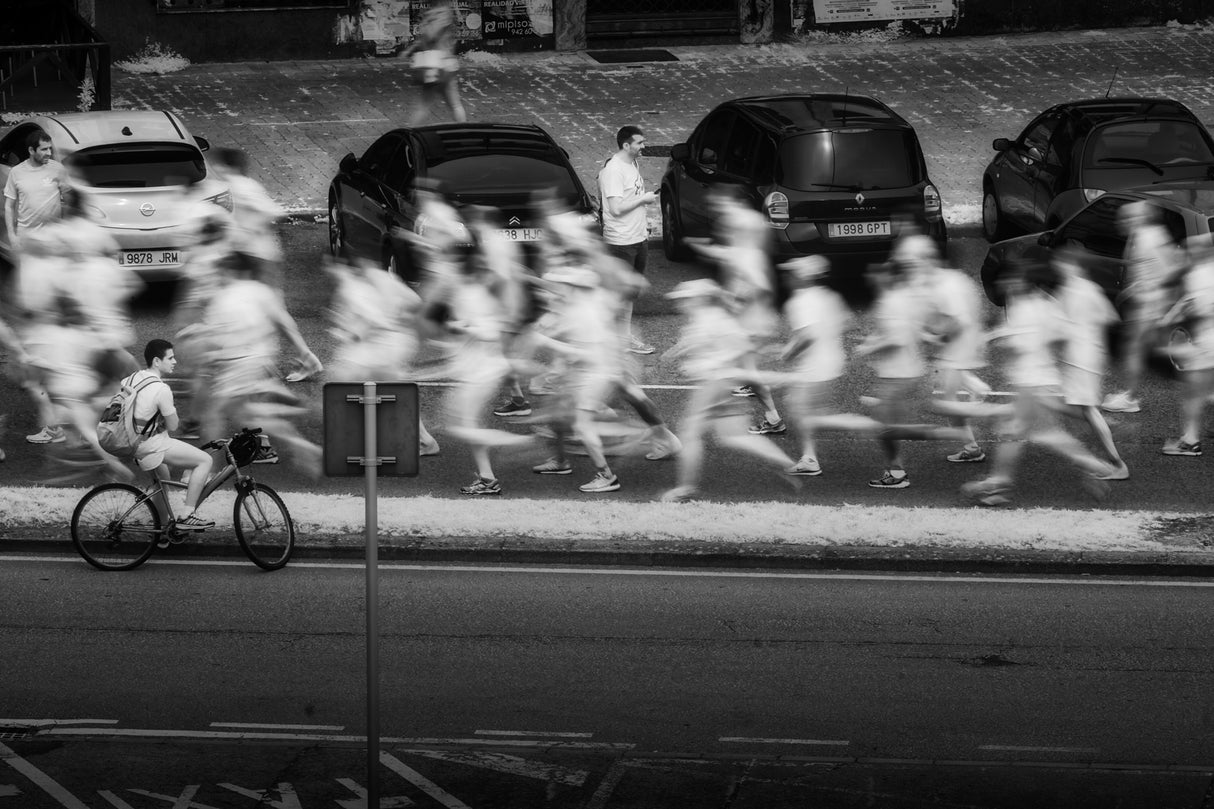 Ghost Race Poster och Canvastavla