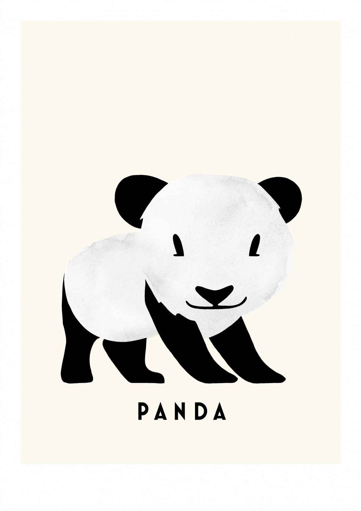 Panda Poster och Canvastavla