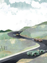 Zandvoort Circuit Poster och Canvastavla