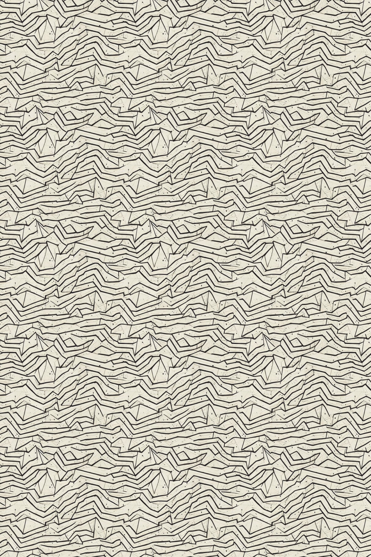 Abstract Lines Pattern Poster och Canvastavla