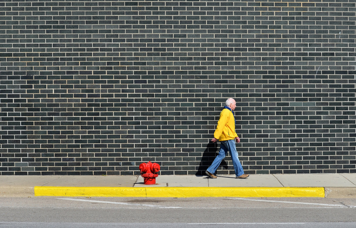 Keep walking Poster och Canvastavla