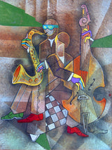 Jazz Party Poster och Canvastavla