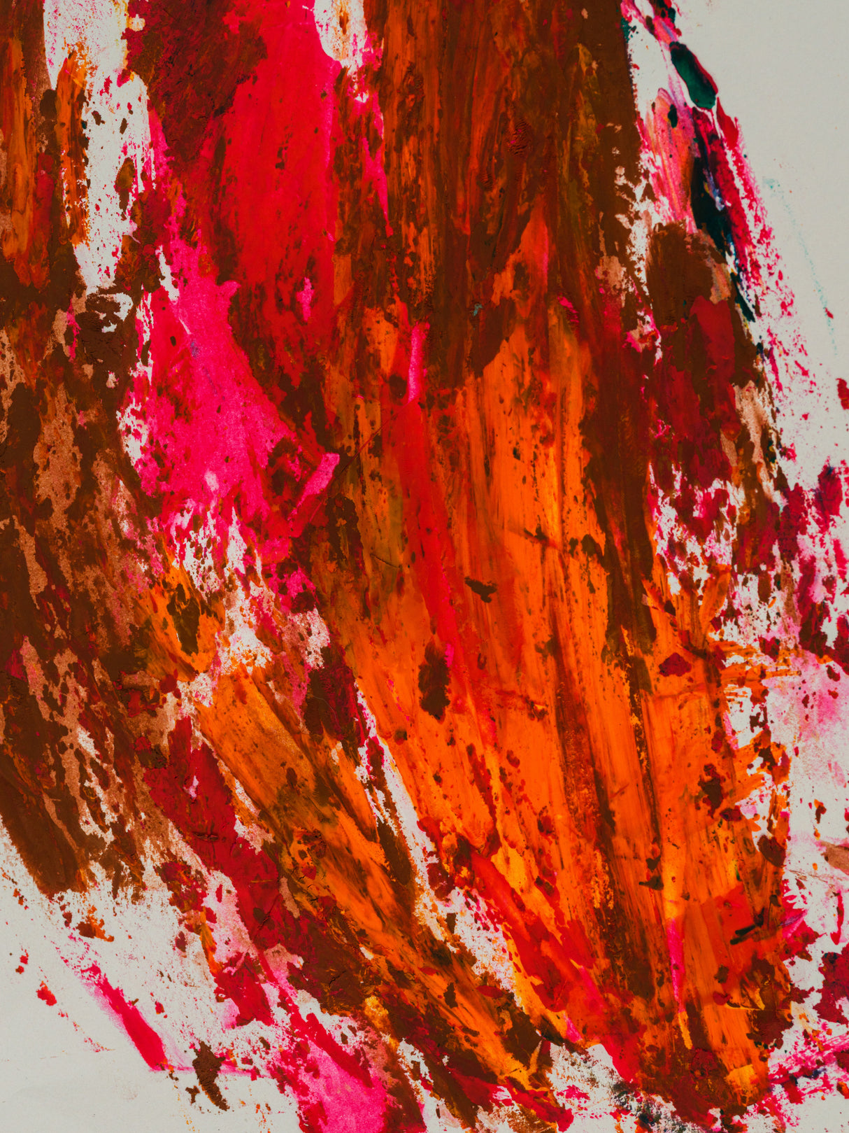colored paints Poster och Canvastavla