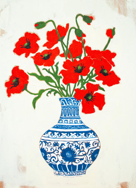 Poppies Vas och keramikposter