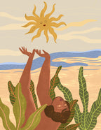 Sun Worship Poster och Canvastavla