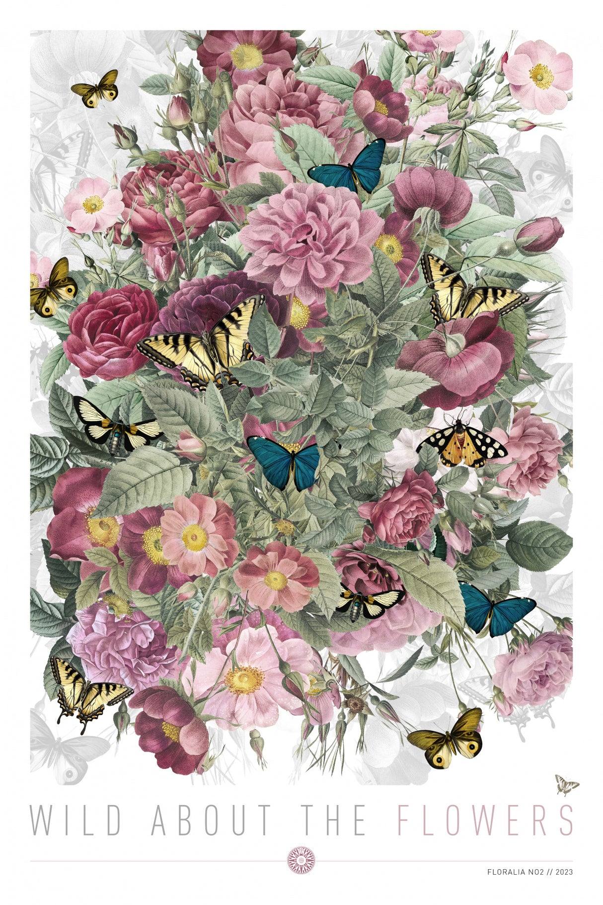 Wild About the Flowers 2 Poster och Canvastavla