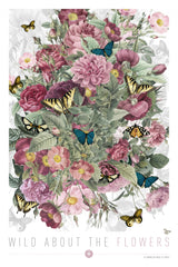 Wild About the Flowers 2 Poster och Canvastavla
