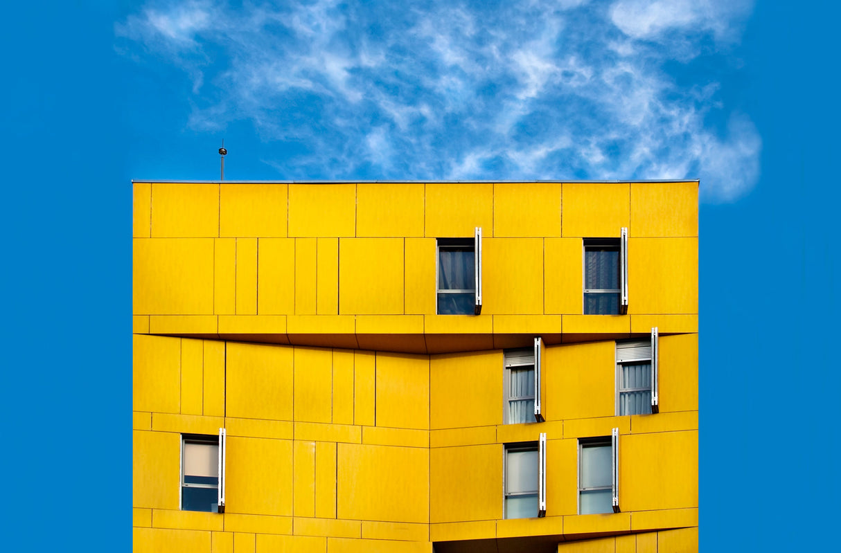 Mad yellow Poster och Canvastavla