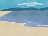Seagull Watching Distant Cloud Poster och Canvastavla