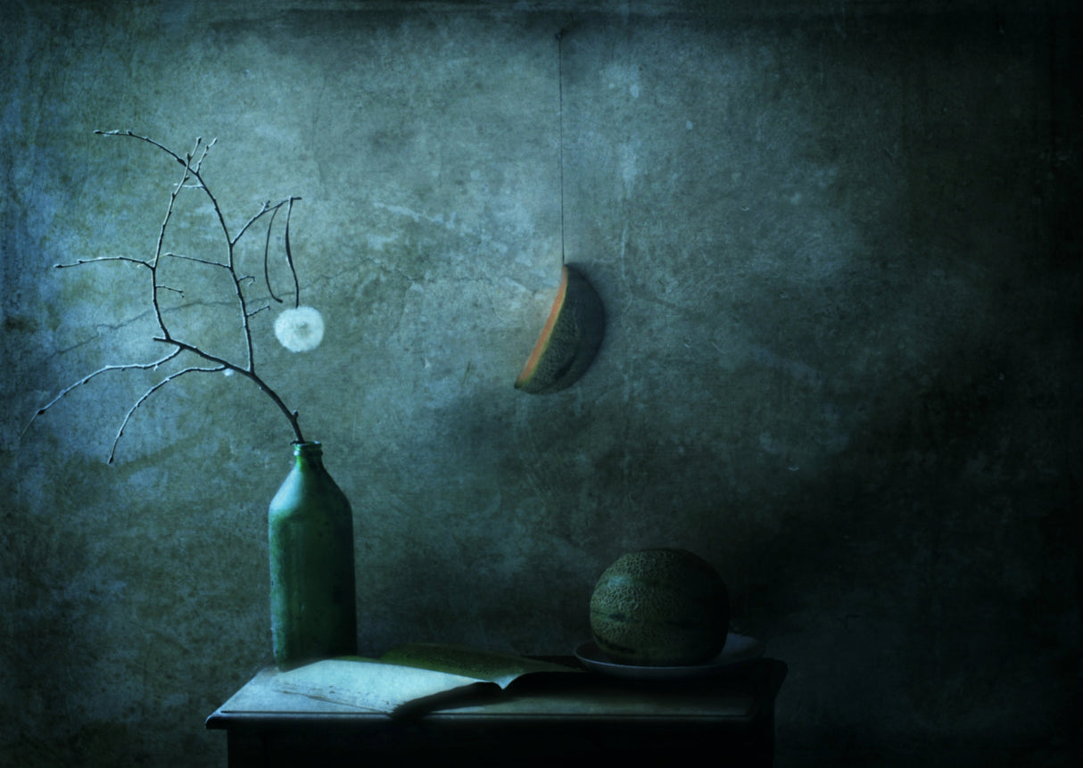 Allegory with melon Poster och Canvastavla
