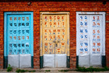 Letters &amp; Numbers Poster och Canvastavla