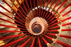 Straight through Spiral Poster och Canvastavla