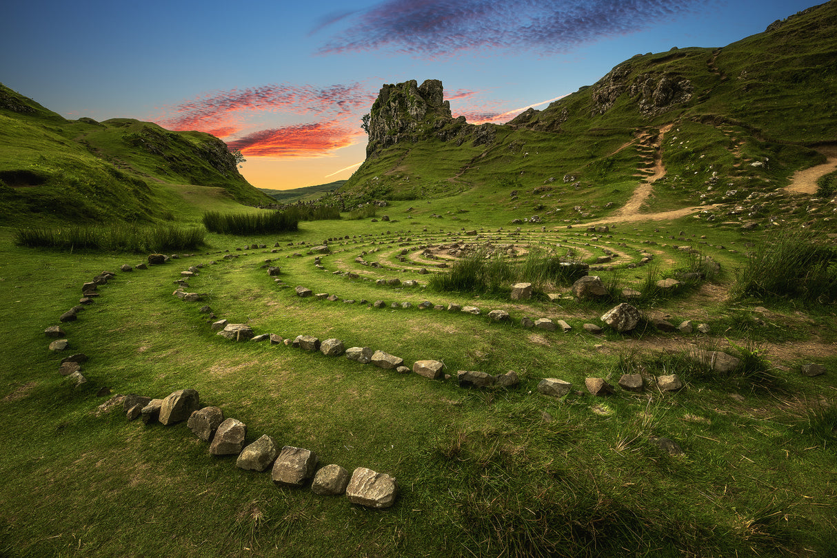 Scotland - Fairy Glen Poster och Canvastavla