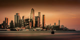 Manhattan's Modern Majesty at Dusk Poster och Canvastavla