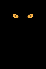 Halloween cat eyes Poster och Canvastavla