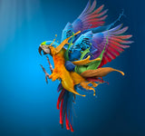 Flying Colours Poster och Canvastavla