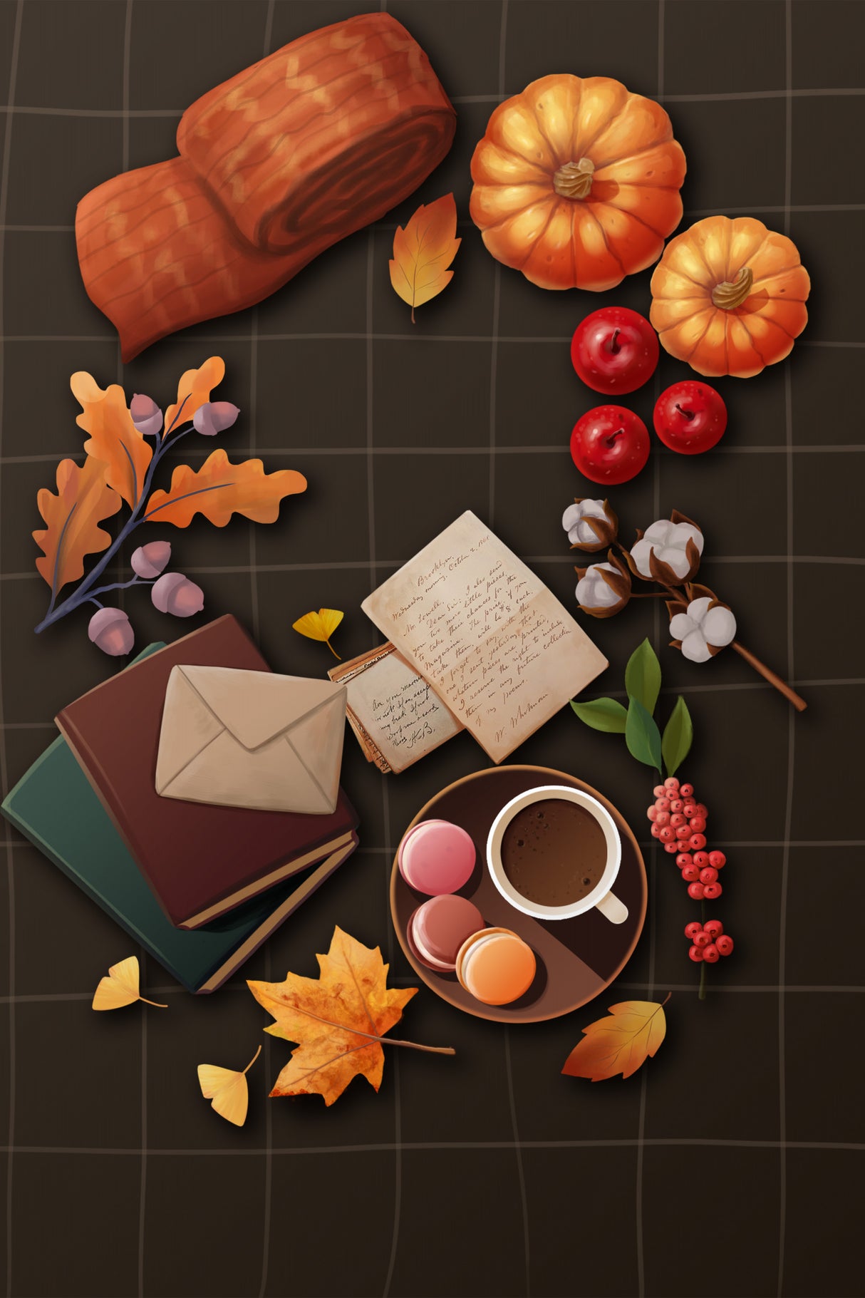 Goodbye Summer, Hello Autumn Poster och Canvastavla