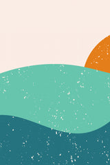 Minimal Abstract Mountains #3 Poster och Canvastavla