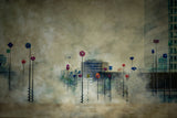 Modern buildings Poster och Canvastavla
