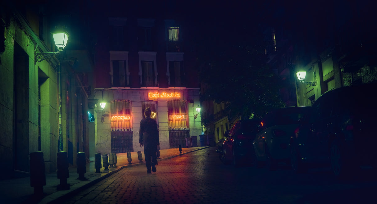 Cinematic Madrid Poster och Canvastavla