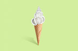 Shell cream Poster och Canvastavla