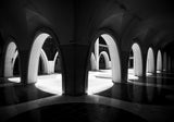 Cloister of the Sanctuary of Meritxell Poster och Canvastavla