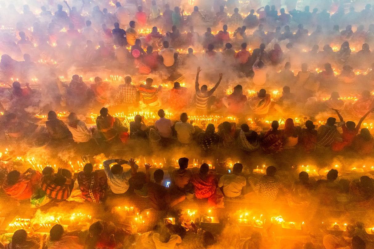 Prayer on fire Poster och Canvastavla