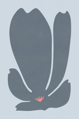 Blue Tulip Flower Poster och Canvastavla
