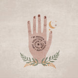 Hand Positive Poster och Canvastavla