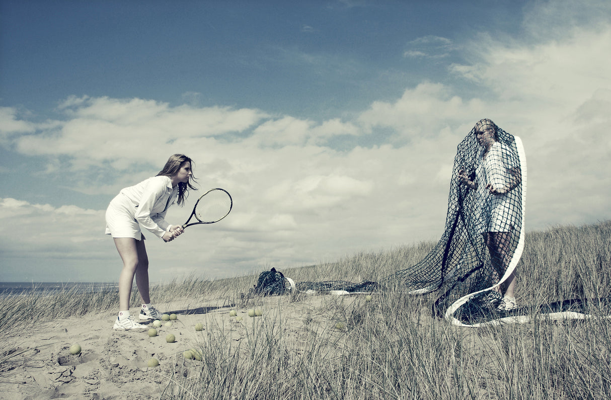 -Game, set and match- Poster och Canvastavla