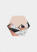 Geometric Landscape III Poster och Canvastavla