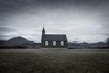 Búðakirkja Poster och Canvastavla