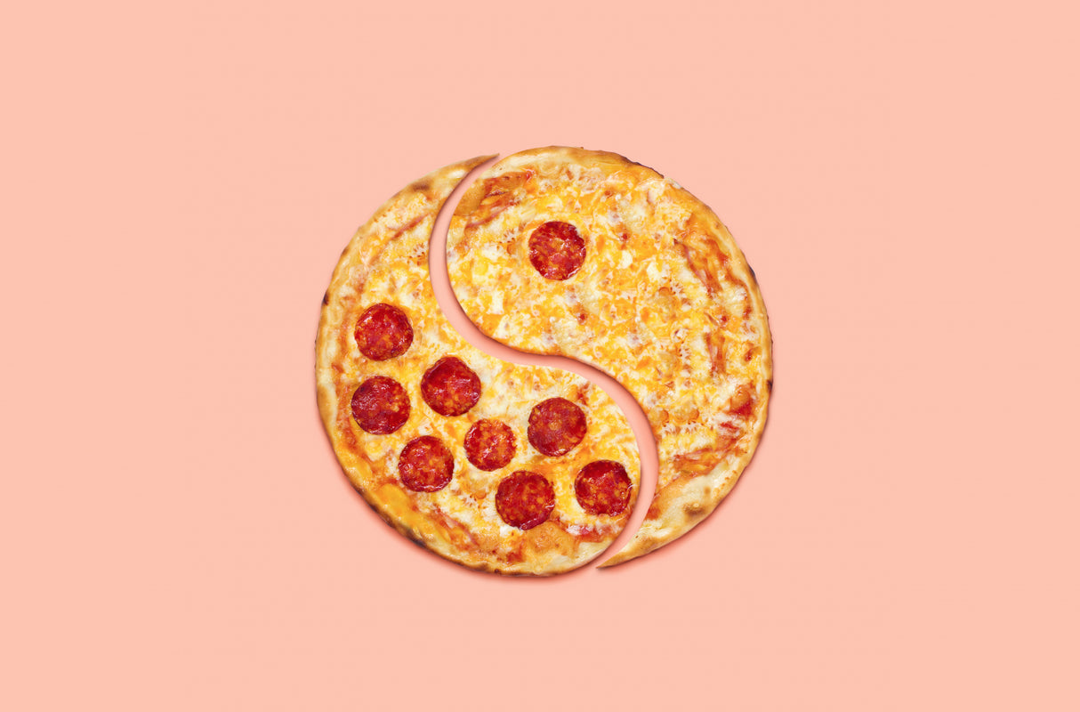 Pizza Balance Poster och Canvastavla