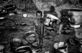 In a village in Benin. Poster och Canvastavla