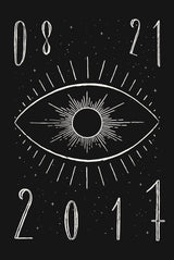 Total Eclipse Dark Poster och Canvastavla