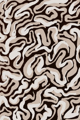 White Beige Pattern Poster och Canvastavla