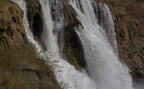 beautiful waterfall in the nature Poster och Canvastavla