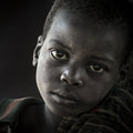 dowayo boy at Faro Valley, Cameroon Poster och Canvastavla