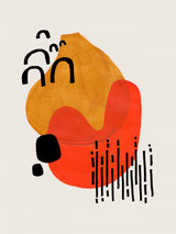 Midcentury Kiss Poster och Canvastavla