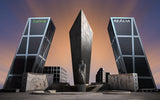 Between the Towers Poster och Canvastavla