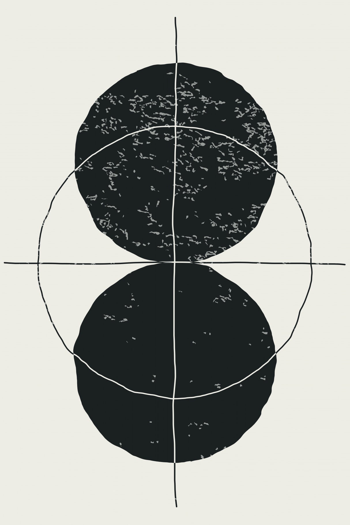 Minimal Geometric Shapes #2 Poster och Canvastavla